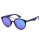 polarized retro ladies sunglasses with round shape recycled tr material