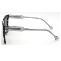 2023 polarized rectangular black acetate frame sunglasses for men