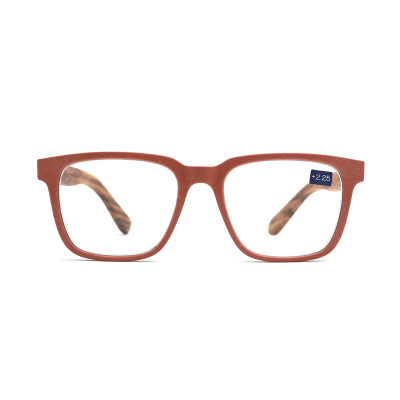 Wholesale Fashion Retro Square Glasses Frame Design Anti Blue Light Blocking Plastic Reading Glasses for Men Women