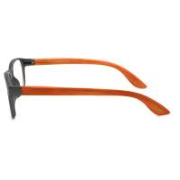 China Manufacturers New Selling Superior Quality Wood Colored Mirror Foot Magnivision Designer Reading Glasses