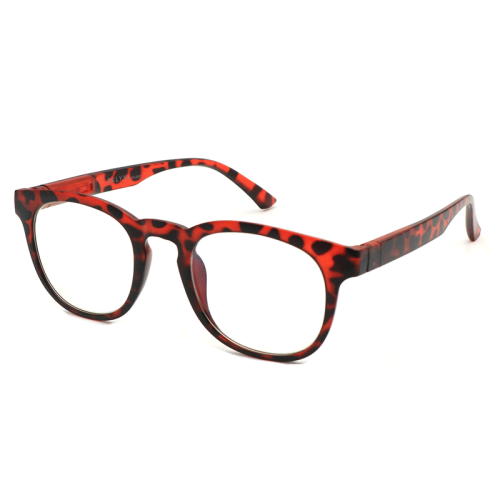 Popular Design Round Plastic Frames Anti Blue Light Reading Glasses
