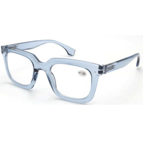 High Quality CE Unisex Metal Spring Hinge Plastic Thick Frame Eyeglasses Reading Glasses