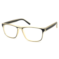 Square Full Frame Plastic Reading Glasses for Men Support customization RP394002