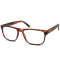 Square Full Frame Plastic Reading Glasses for Men Support customization RP394002