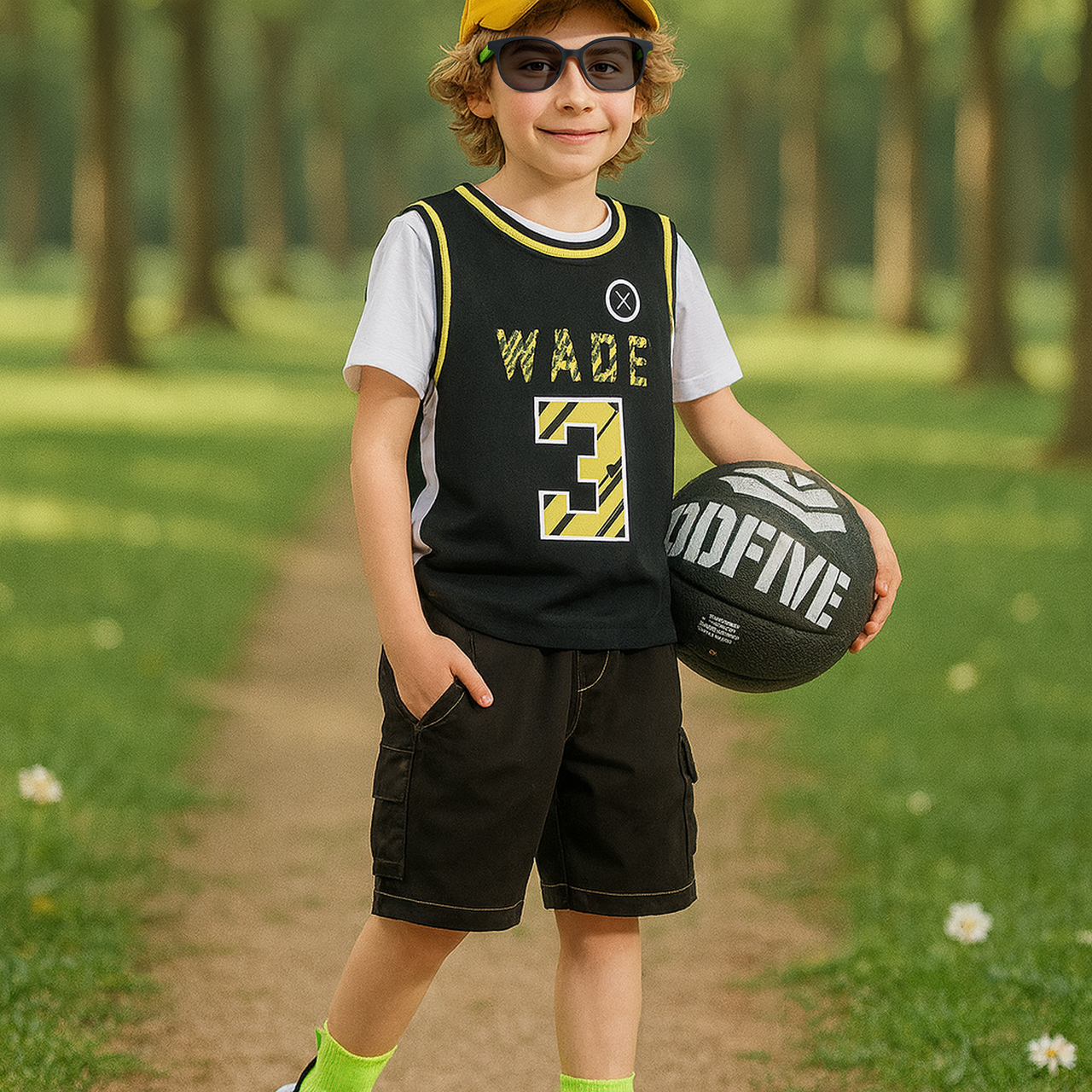 OTRK970061 kids optical frames frame, temple and hinge detail
