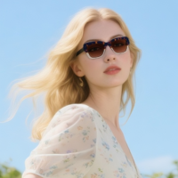 Wholesale Big Squared Frame Acetate Sunglasses OEM Tortoiseshell  | China Private Label OEM Factory