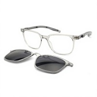 Adjustable TR Optical Frame with Clip on Lense