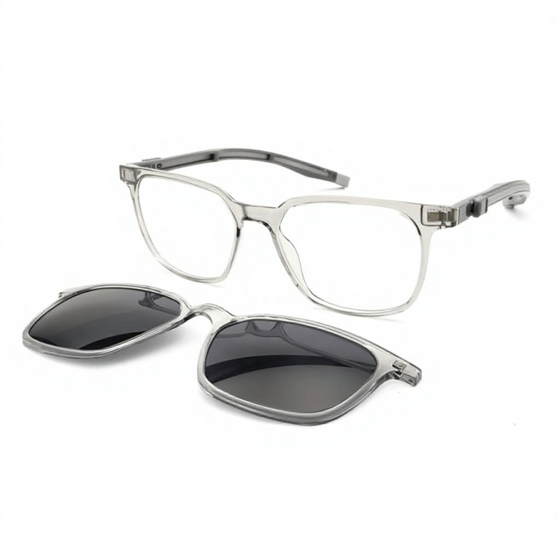 Adjustable TR Optical Frame with Clip on Lense