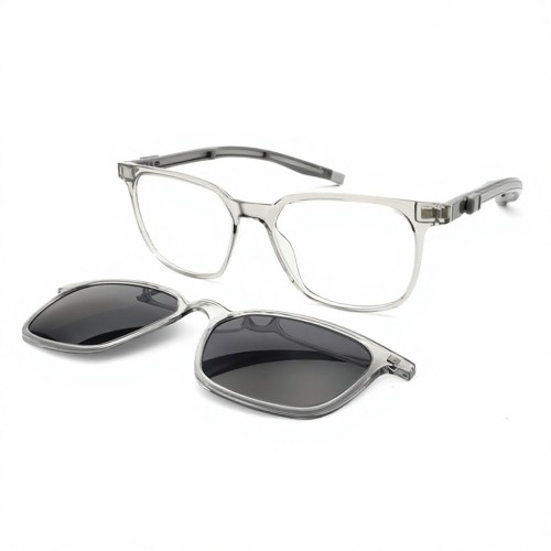 Adjustable TR Optical Frame with Clip on Lense
