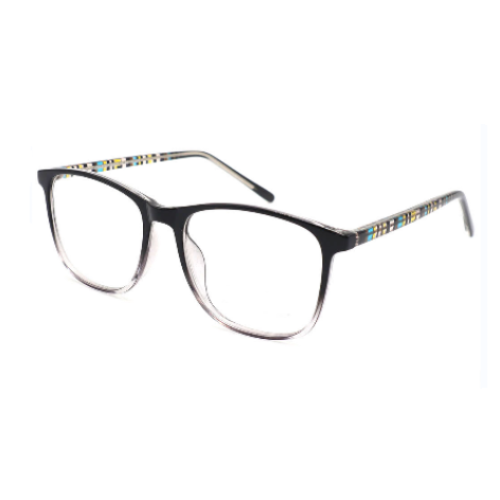 Wholesale 2023 New Model Pattern Printing Adult CP Optical Frame with Metal Spring Hinge
