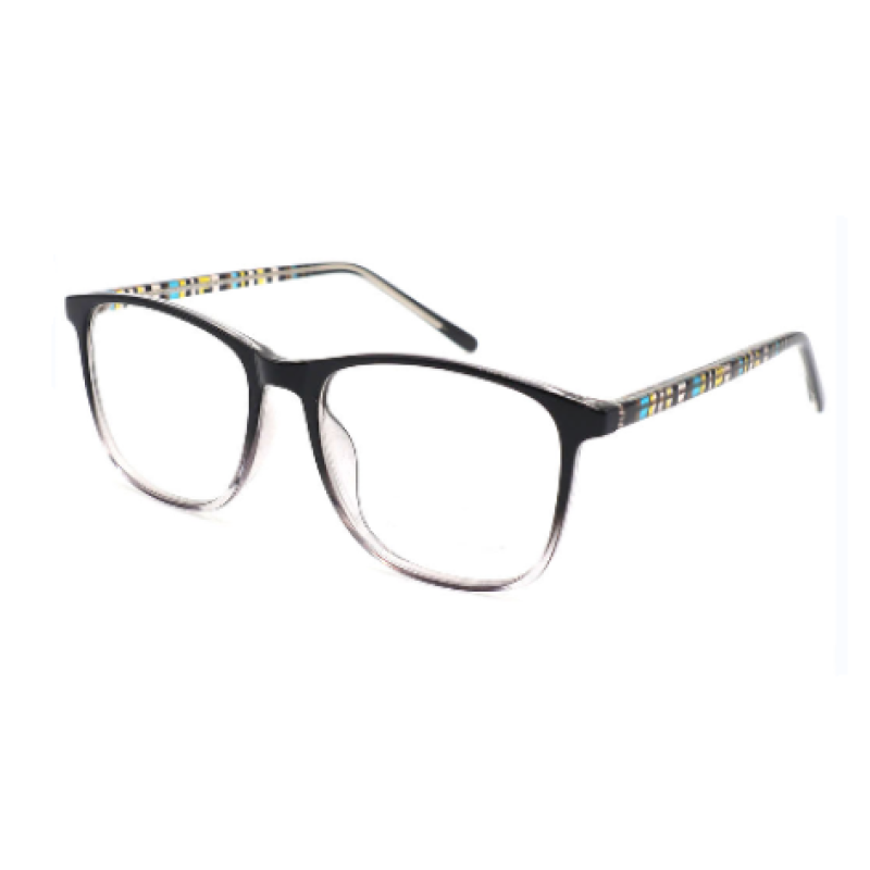 Wholesale 2023 New Model Pattern Printing Adult CP Optical Frame with Metal Spring Hinge