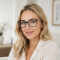 New Retro Acetate Rectangle Eyeglasses Frame for Women Face Shape Optical Glasses