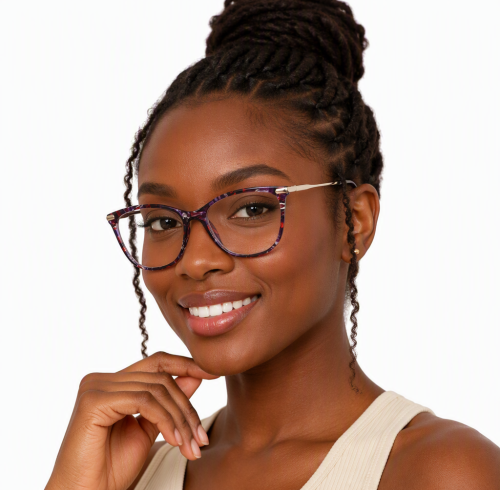 Readsun Comfortable OEM Wholesale metal frame PC Reader Eyewear Fashionable Lightweight Reading Glasses with metal temple