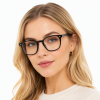 Readsun ECO Square Frame recycled PC Vintage Professional Office Reading Glasses ODM Private Label Reading Glasses