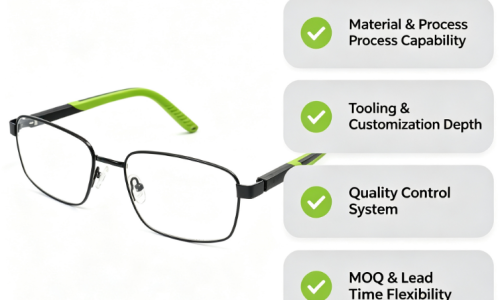 Comment choisir un fabricant de montures optiques pour votre marque