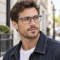 OEM Wholesale Classic Square Acetate Optical Frame with Patterned Metal Pin