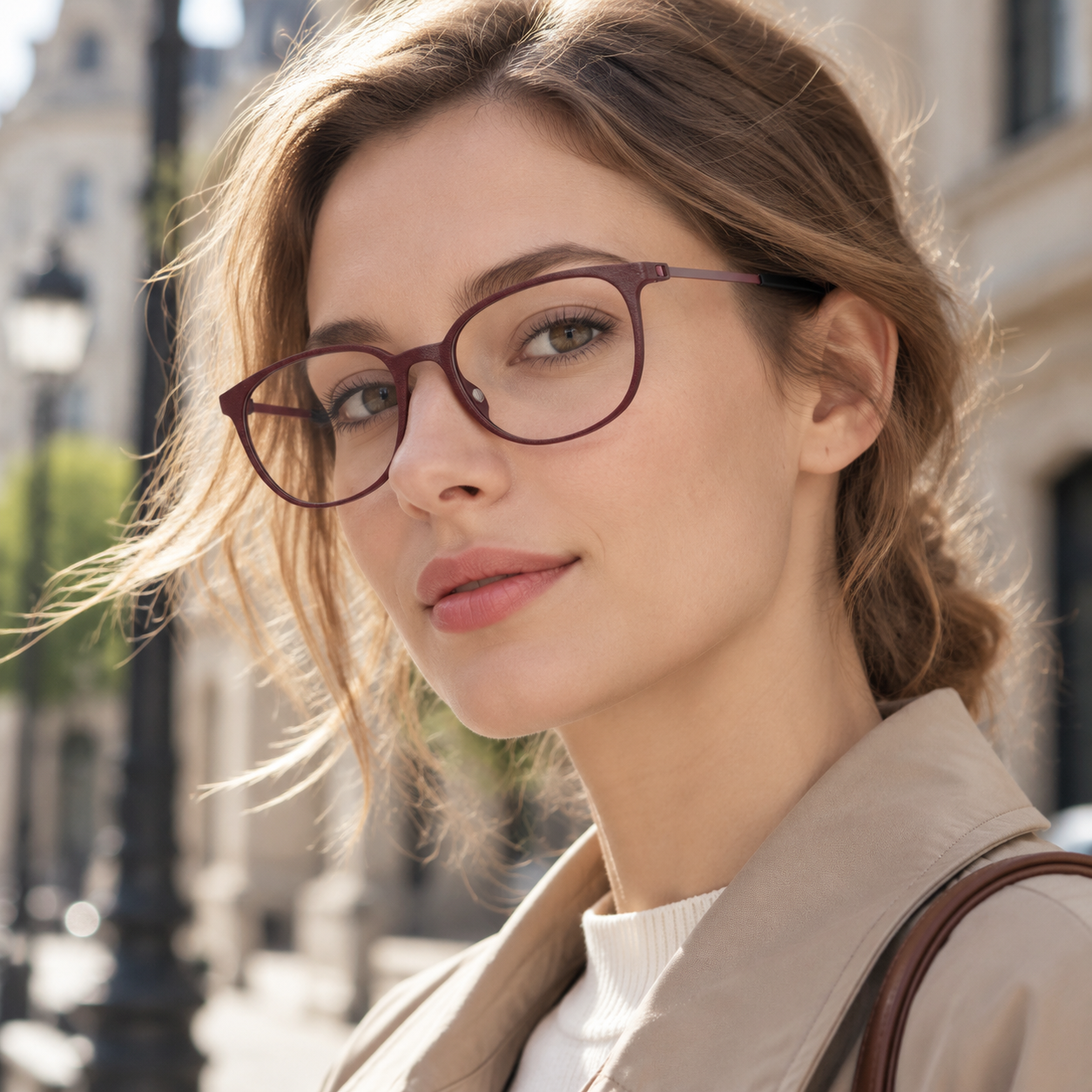 25C208PA-J 3D printed women optical frame
