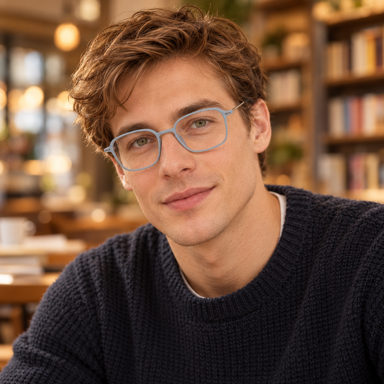 25C209PA-J 3D printed men optical frame