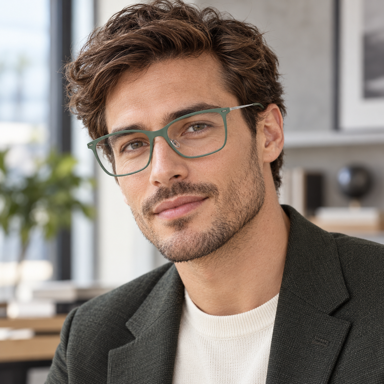 26C002PA 3D printed unisex optical frame