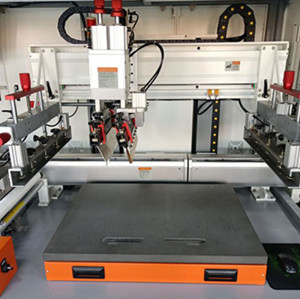 Fully Automatic CCD Registering Screen Printing Machine  Equipped with CCD Camera System and Movable Printing Table