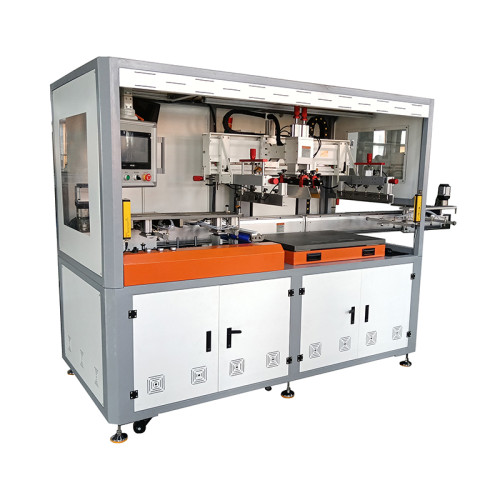 Fully Automatic CCD Registering Screen Printing Machine  with CCD Camera System