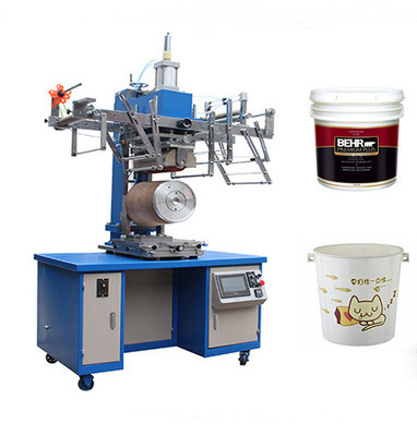 Pneumatic Plastic Bucket Heat Transfer Machine