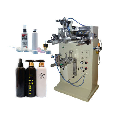 Semi-automatic Cylindrical Screen Printing Machine TX-400S for Cups and Bottles