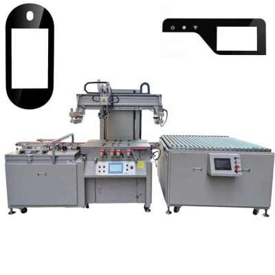 Automatic Glass Panel Flat Screen Printing Machine
