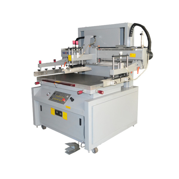 5080ST半自动平面丝网印刷机 电脑机箱品牌标识印刷机