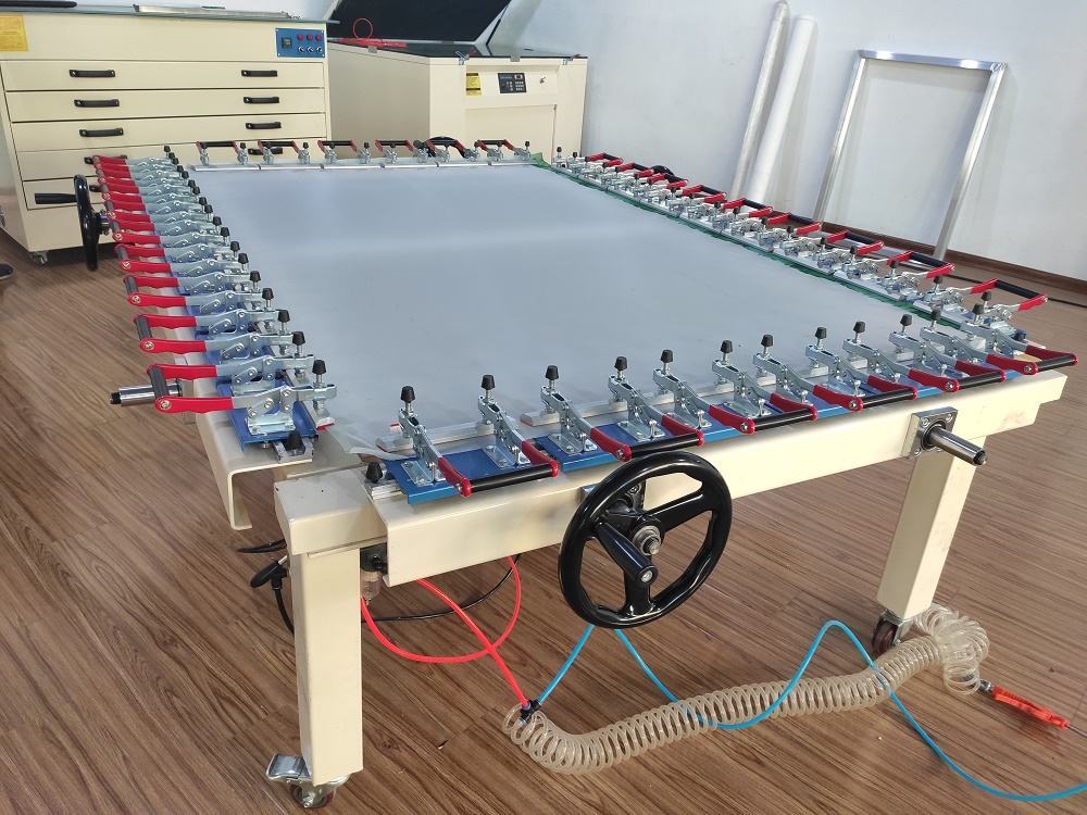 Fully automatic CCD screen printing machine