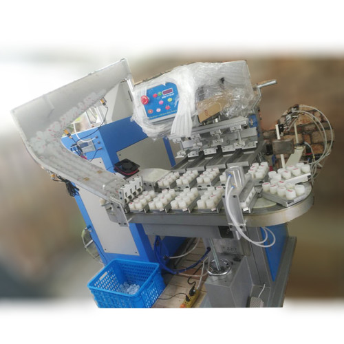 TAOXING High Speed Fully Auto 4 Color Pad Printing Machine for Bottle Caps