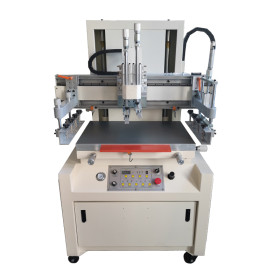 Semi-Automatic Flat Screen Printing Machine TX-4060ST For Paper And Glass