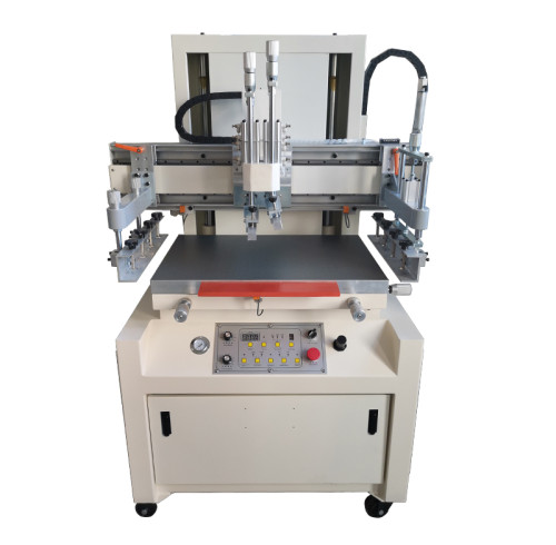 Semi-Automatic Flat Screen Printing Machine TX-4060ST For Paper And Glass