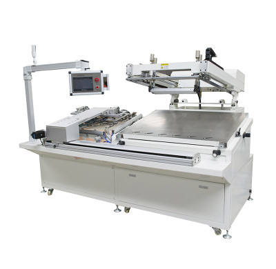 TAOXING Automatic Loading Oblique Arm Flat Screen Printing Mahine for Self-Adhesive Label Film Printing