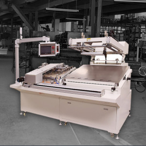 TAOXING Automatic Loading Oblique Arm Flat Screen Printing Mahine for Self-Adhesive Label Film Printing