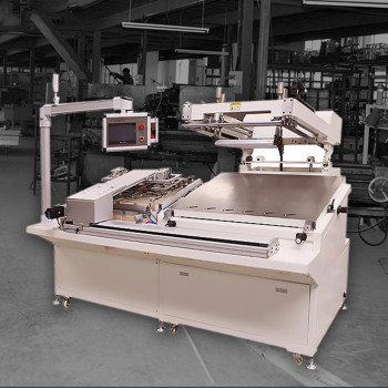 TAOXING Automatic Loading Oblique Arm Flat Screen Printing Mahine for Self-Adhesive Label Film Printing