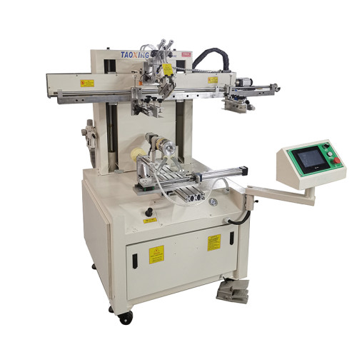 Servo Curved Screen Printing Machine  TX-800SA  For Truck Piston