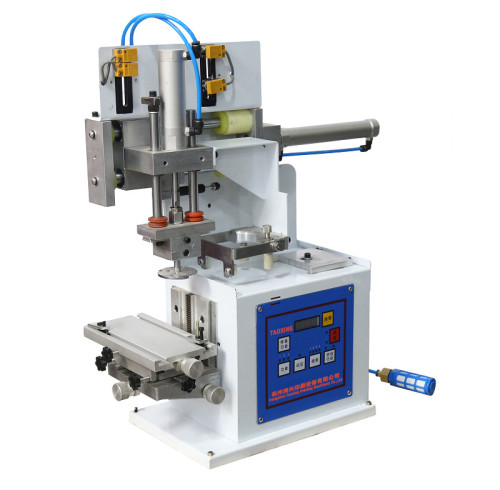 Small Desktop Pneumatic Ink Pad Printer TXMN-80-75 for Stationery and Toys