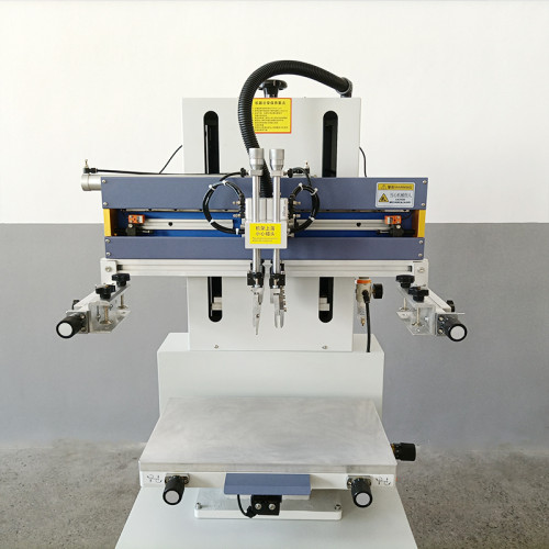 TX-3050V Vertical Pneumatic Flat Screen Printing Machine For Network Set-Top Box Logo