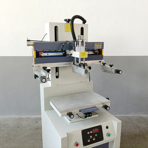 TX-3050V Vertical Pneumatic Flat Screen Printing Machine For Network Set-Top Box Logo