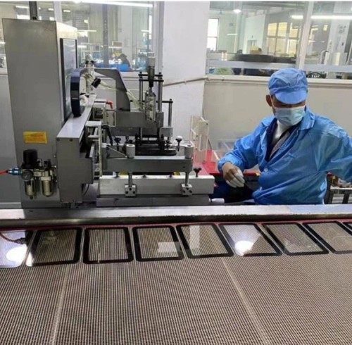 Glass panel screen printing solution