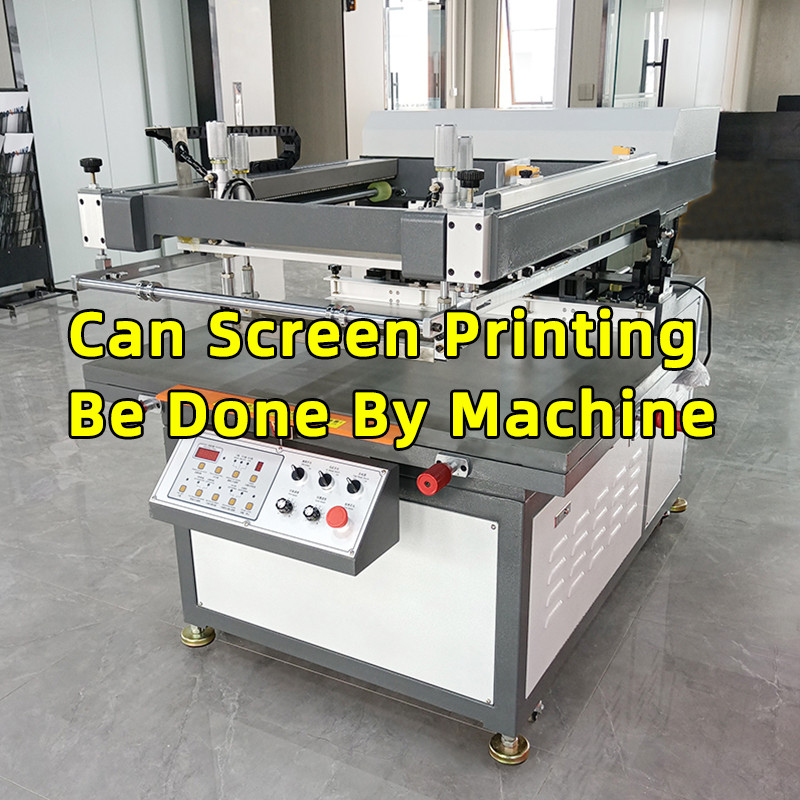 Can Screen Printing Be Done By Machine