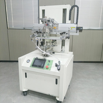 Servo Curved Screen Printing Machine TX-500SF For Round Products