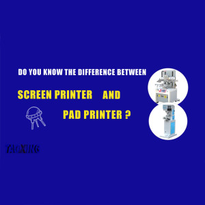 Do you know the difference between a screen printing machine and a pad printing machine?