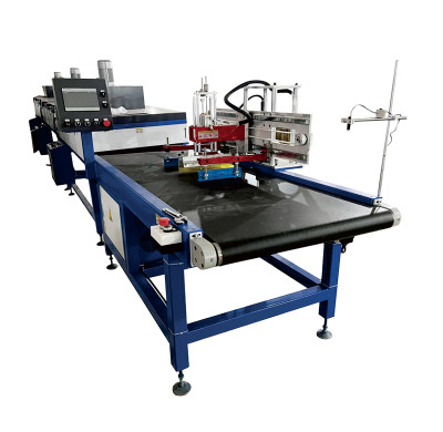 Paper Bag Plastic Bag Servo Flat Screen Printing Machine TX-5060SS  with Conveyor Belt
