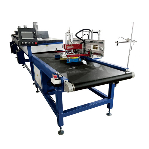 Paper Bag Plastic Bag Servo Flat Screen Printing Machine TX-5060SS  with Conveyor Belt