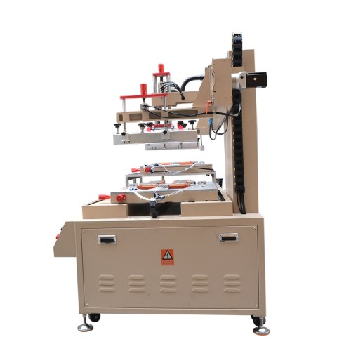 Double Stations Semi Automatic Flat Silk Screen Printing Machine TX-6080ST-SP for Aluminium Plate