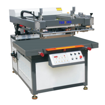 Semi Automatic Oblique Robotic Arm UV Spot Flat Screen Printing Machine  TX-XB70100 for Paper Box
