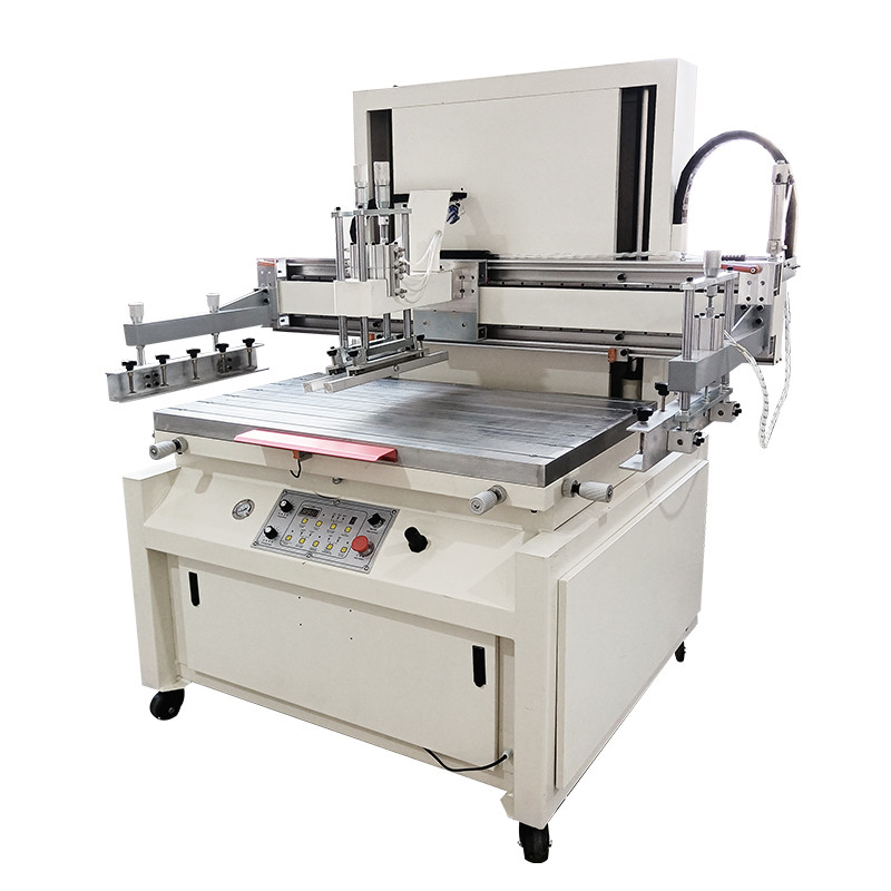 Flat screen printing machine