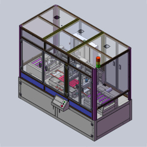Fully Automatic NdFeB Magnet Printing Machine and UV light Curing Equipment